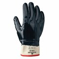 Best Glove Dispose Nitrile Coated-Navy Fully Coating Glove Size 10, 10PK 845-7166-10